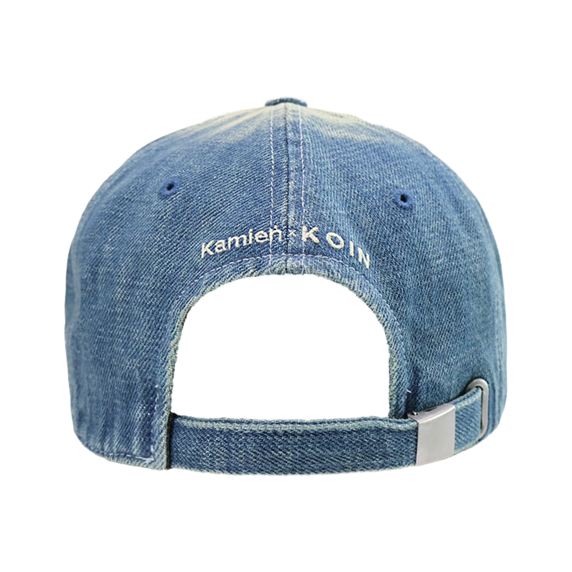 카미엔 x 코인서울 케이 로고 볼캡 페이드 인디고(Kamien x Koin Seoul K Logo Ball Cap Fade Indigo) - 3