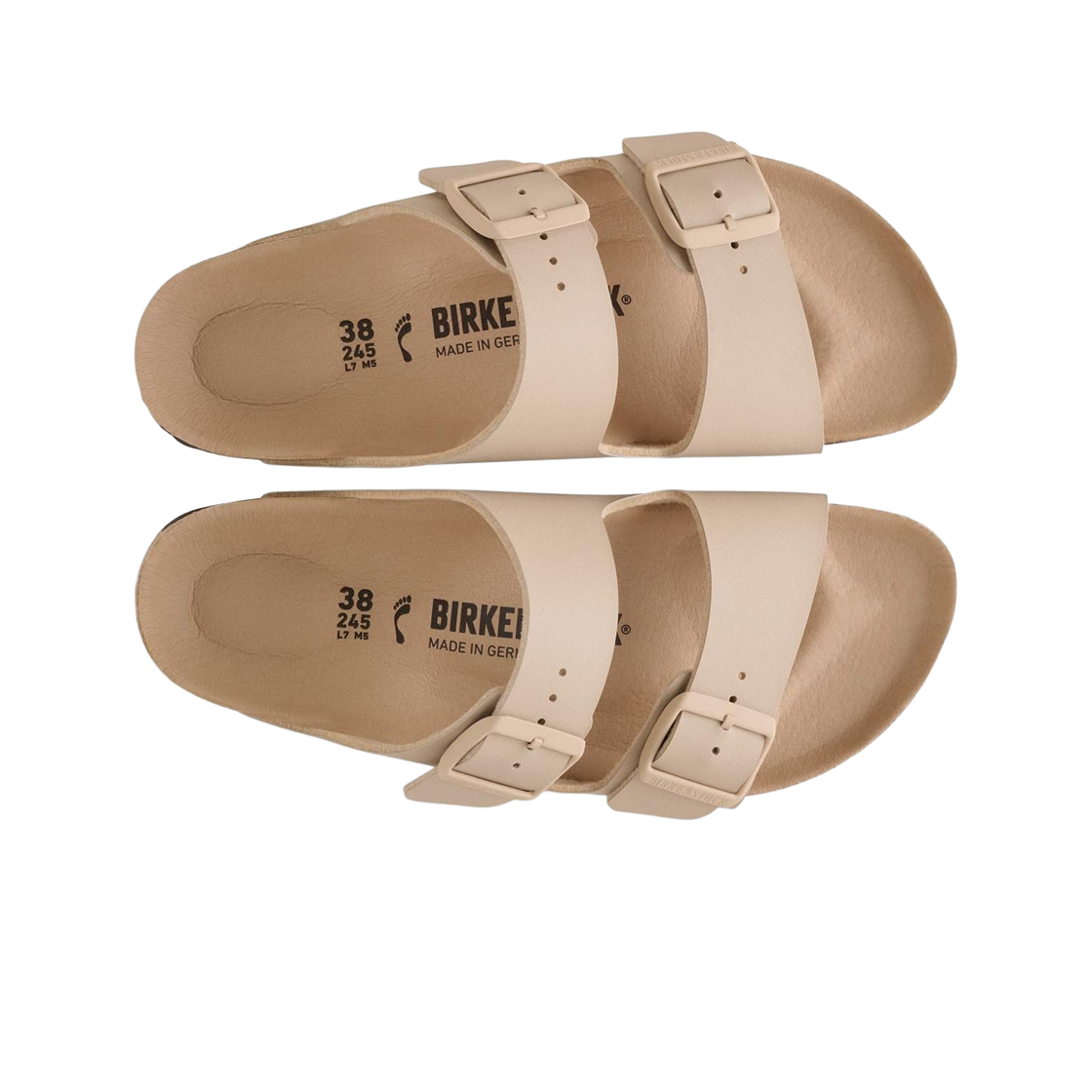 버켄스탁 아리조나 비르코 플로 트리플 샌드캐슬 - 레귤러(Birkenstock Arizona Birko Flor Triple Sandcastle - Regular) - 2