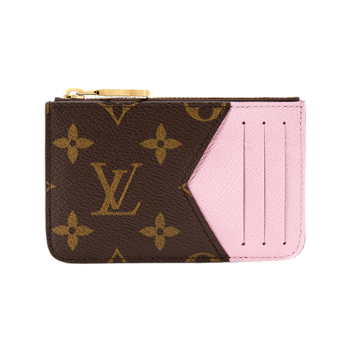 M29060 Louis Vuitton Romy Card Holder Monogram Confetti Pink