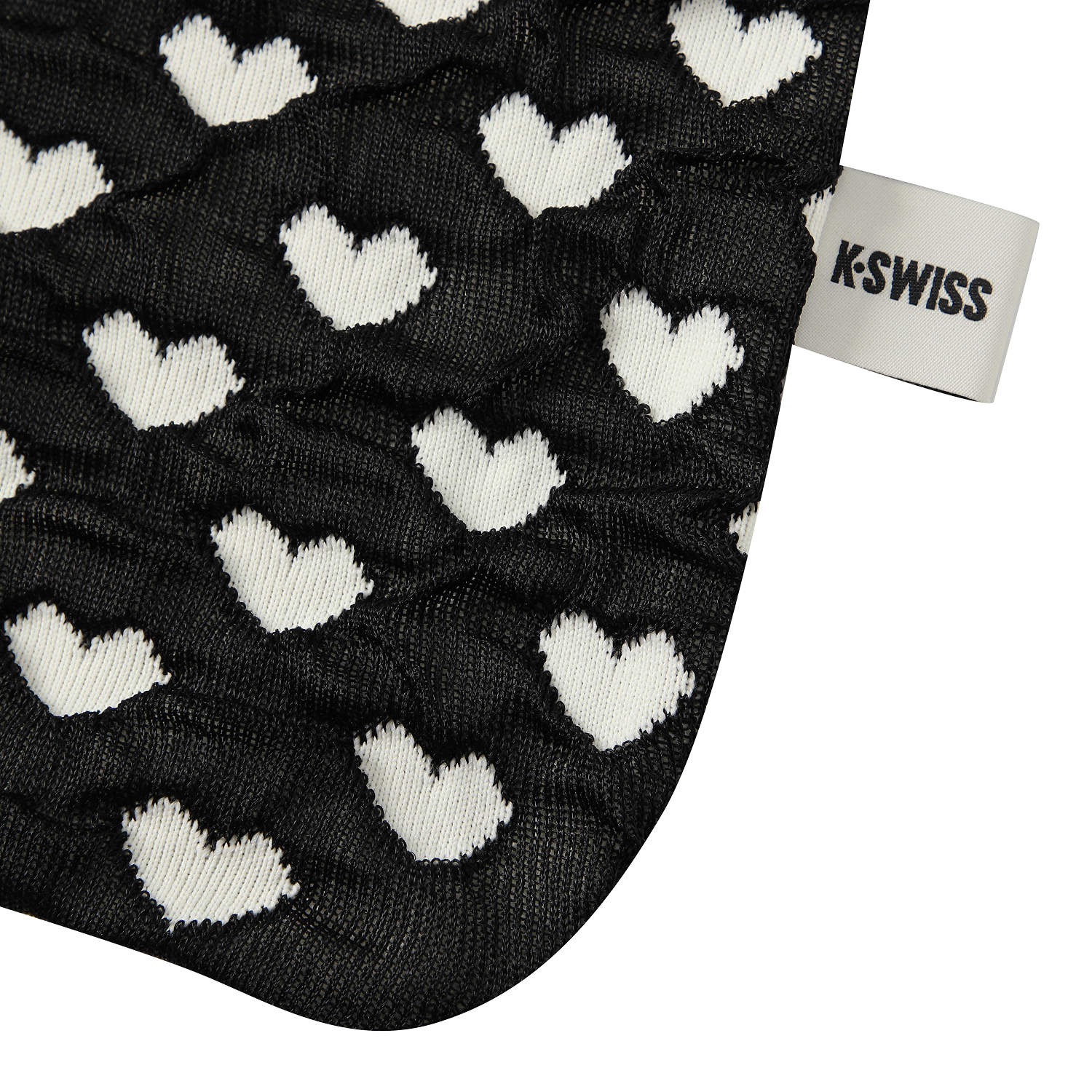 케이스위스 x 플리츠마마 우먼 폴카하트 숄더백 블랙(K-SWISS x PLEATSMAMA W Polka Heart Shoulder Bag Black) - 4
