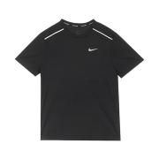 Nike Miler Dri-Fit Short Sleeve Running Top Black - Asia