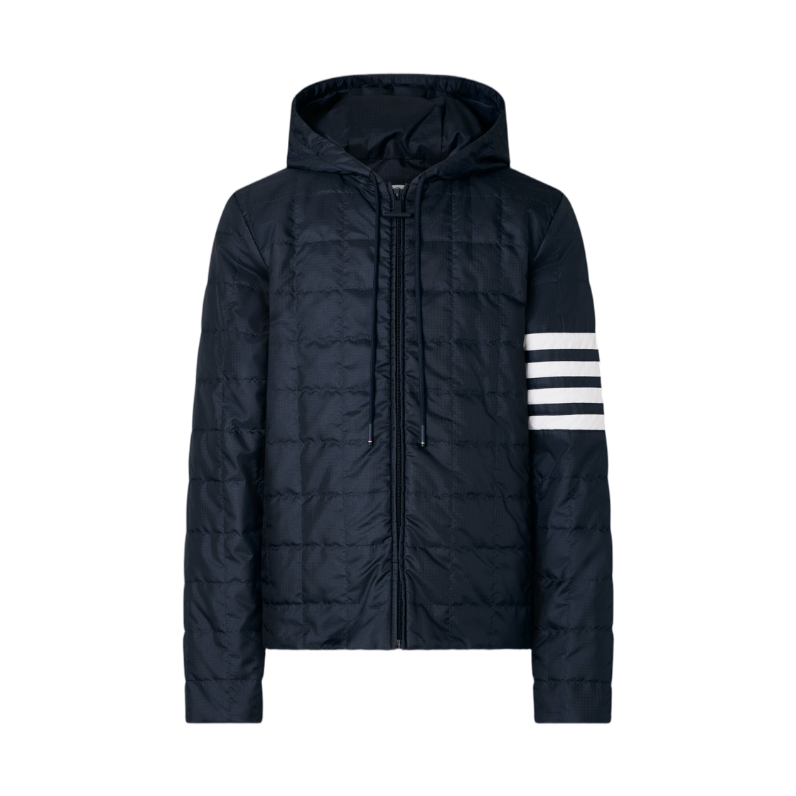 MJD138X-F1095-415 Thom Browne Ripstop Light Weight Jacket Navy