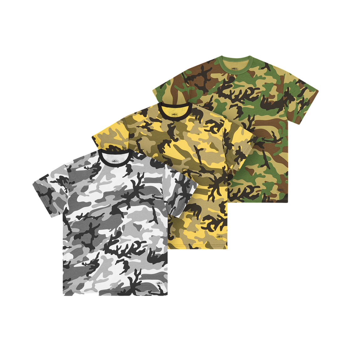 코르테이즈 게릴라즈 카모 티셔츠 믹스드 (3개입)(Corteiz Guerillaz Camo T-Shirt Mixed (3 Pack)) - 2