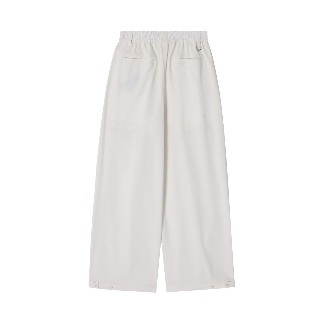 (W) 송지오 레벨 볼륨 린넨 팬츠 화이트((W) SONGZIO Level Volume Linen Pants White) - 2
