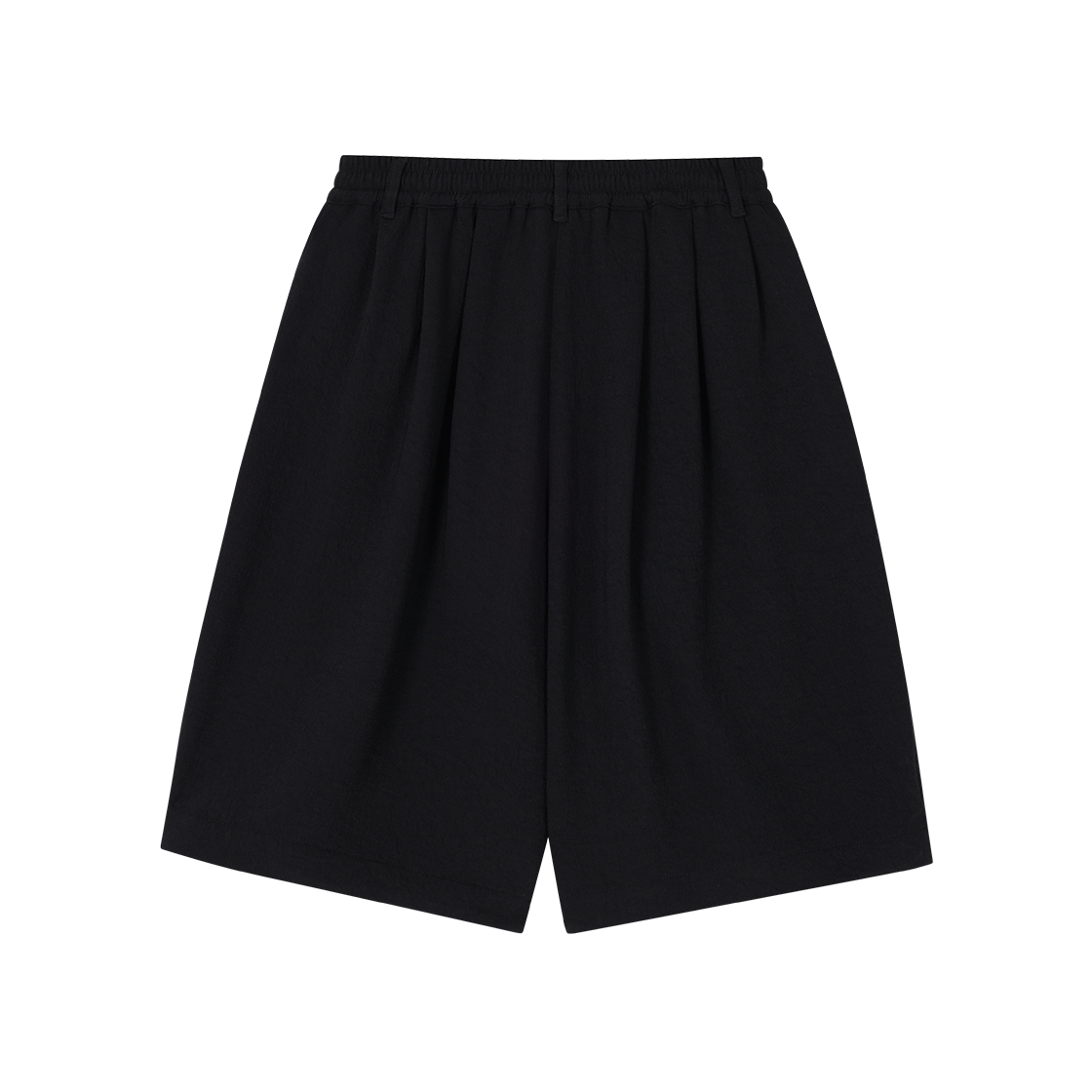 (W) 송지오 크리스 벌룬 쇼츠 블랙((W) SONGZIO Crease Balloon Shorts Black) - 2