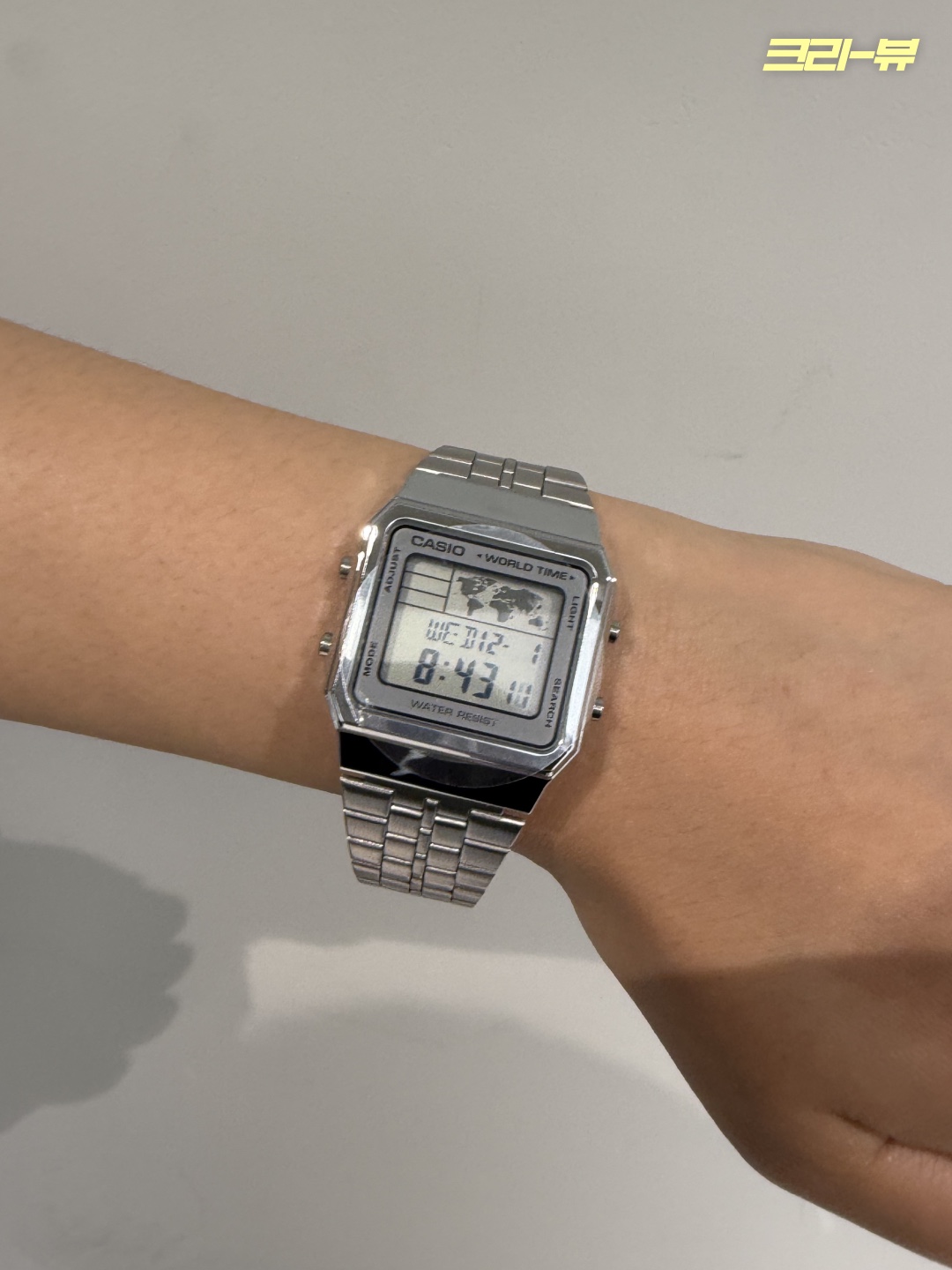 Casio A500WA-7 착용 스타일 - 3