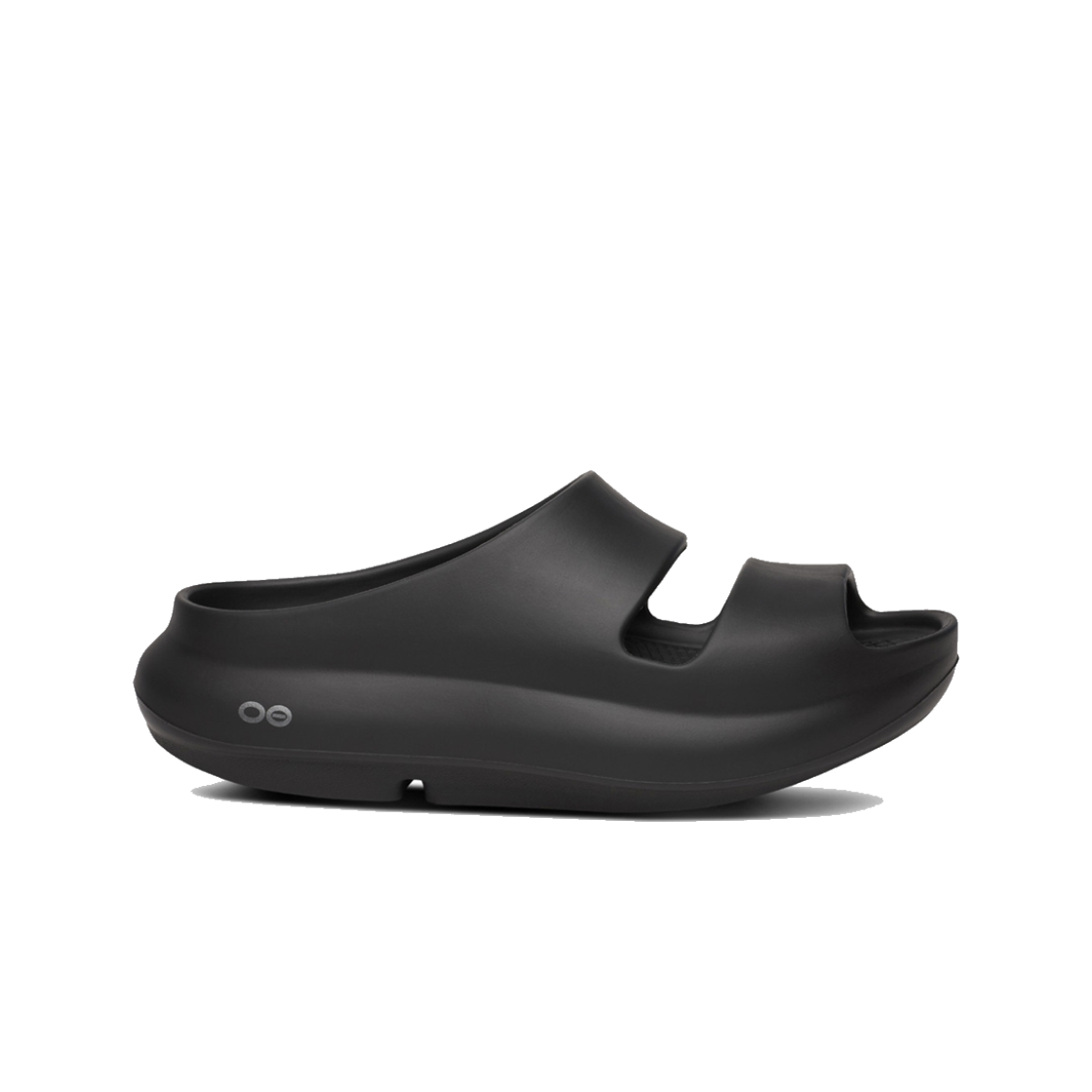 [10% 적립] 우포스 Ooyea 블랙 남여공용 슬라이드([10% 적립] OOFOS Ooyea Black Unisex Slides)