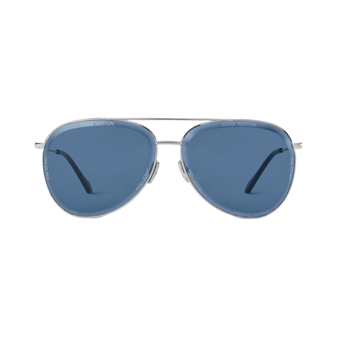 Z3406U Louis Vuitton LV Super Vision Light Pilot Sunglasses SiLVer
