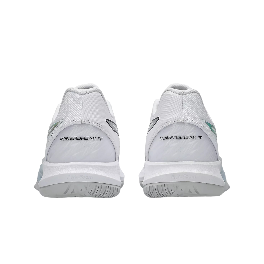 아식스 파워브레이크 FF 화이트 퓨어 실버 - D 스탠다드(Asics Powerbreak FF White Pure Silver - D Standard) - 3