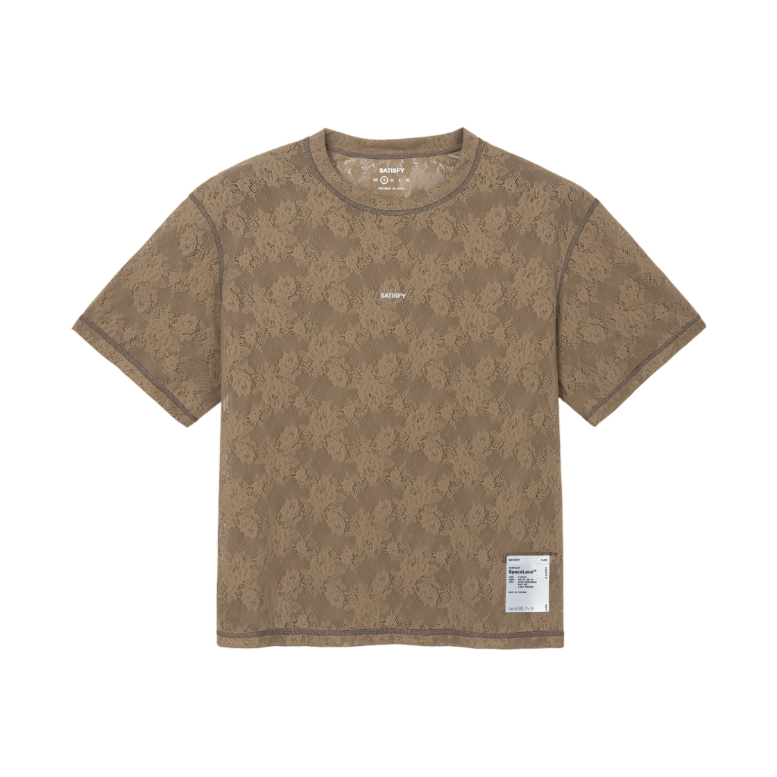 21030-91501 (W) Satisfy Spacelace T‑Shirt Shitake