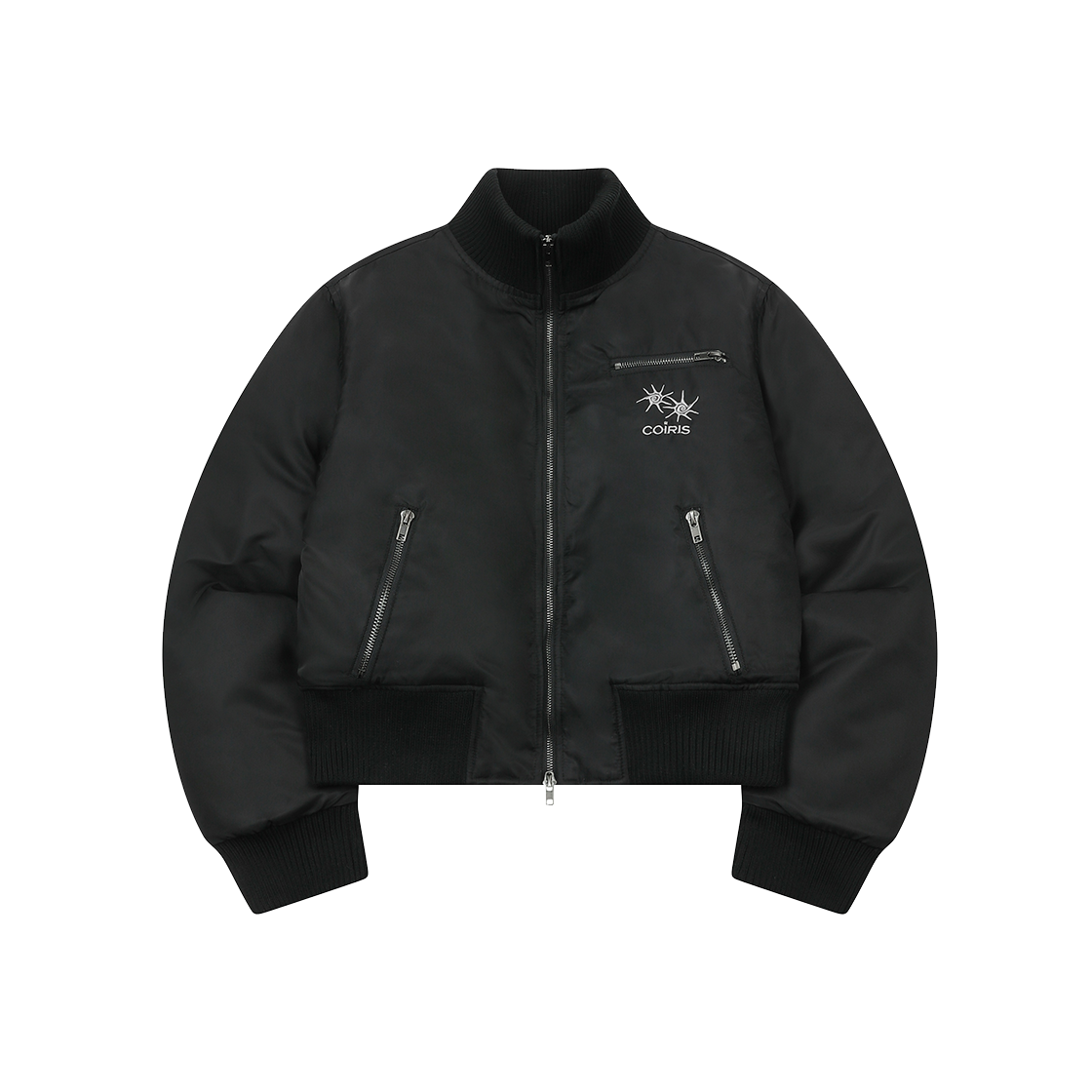 C-P00000BY Coiris Poin 2-Way Blouson Jacket Black
