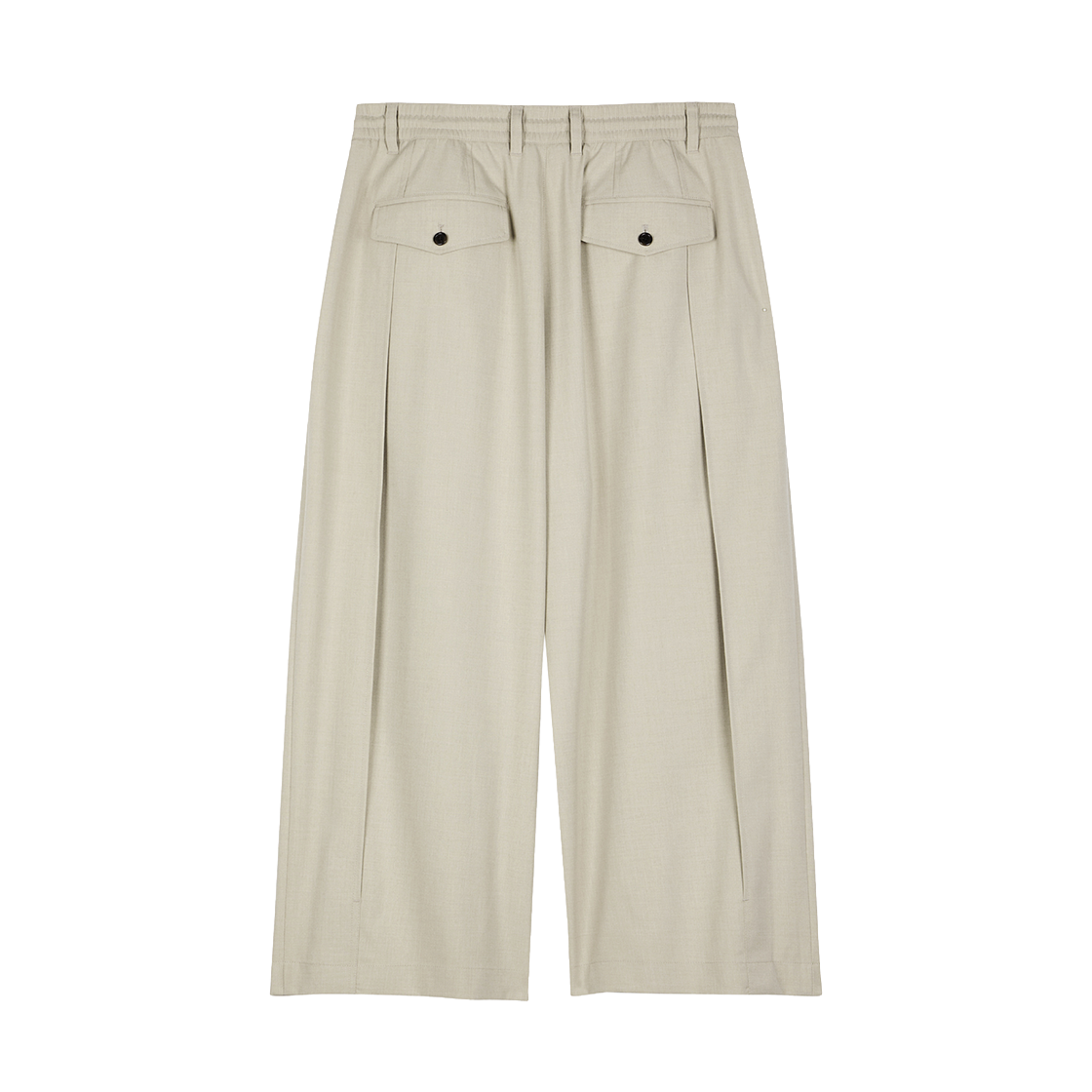 지오송지오 와이드 크롭 팬츠 베이지 ZI2PT208BE(ZIOSONGZIO Wide Crop Pants Beige) - 2