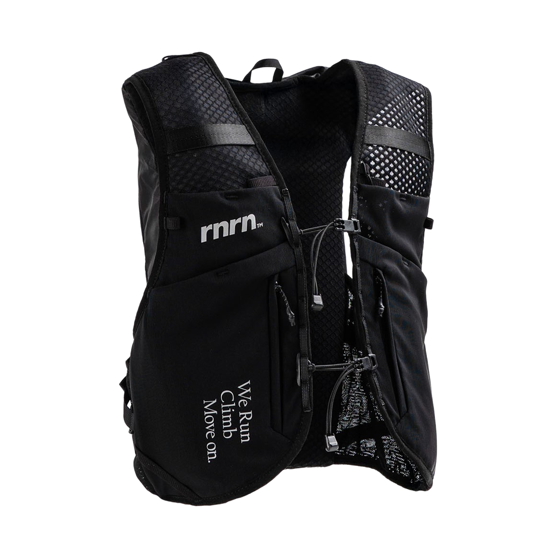 알엔알엔 등산 베스트 RE 블랙 S(rnrn Trail Vest : RE Black S) - 2