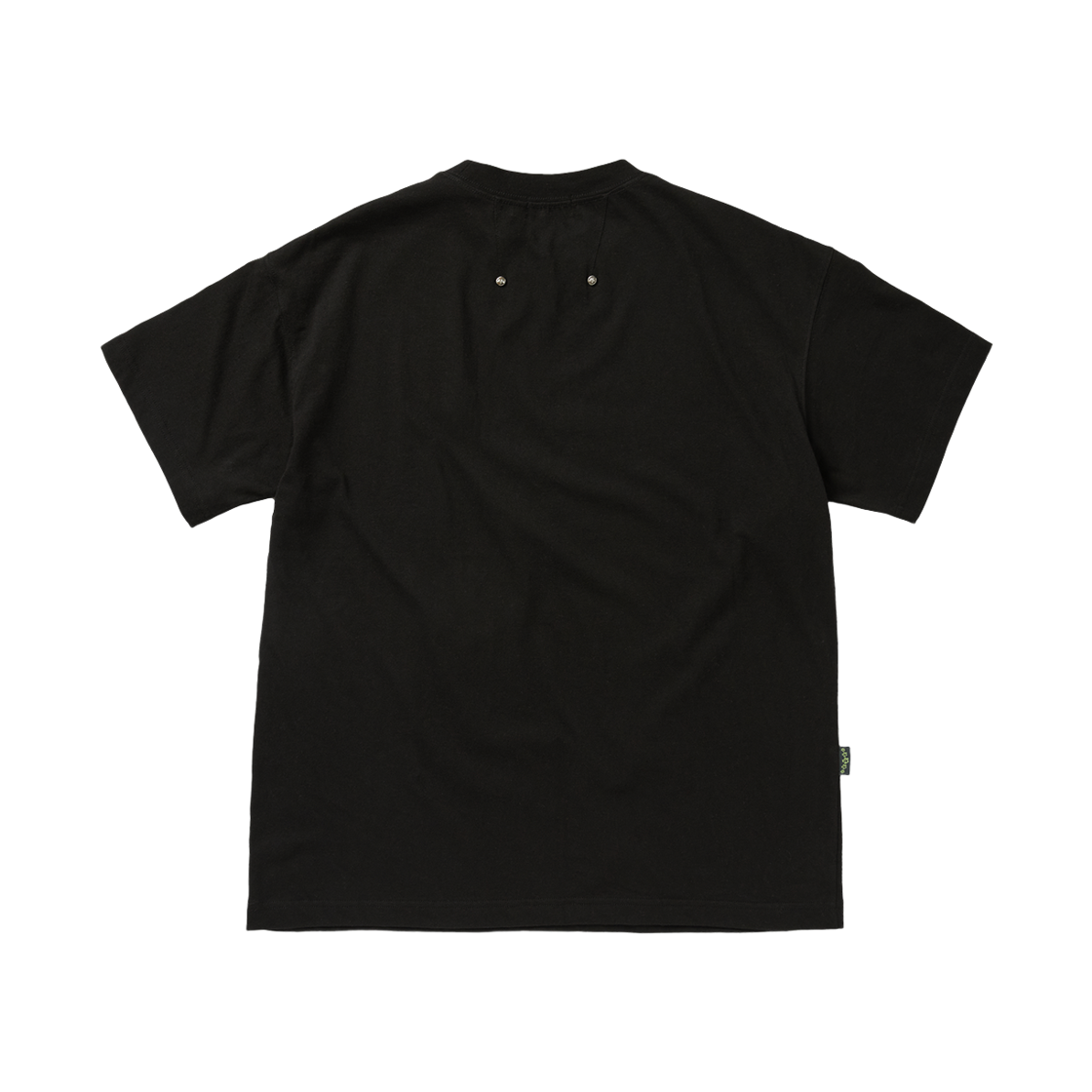 파코서플라이 올데이 팟지 라벨 티셔츠 블랙(PACOSPLY Allday Podge Label T-Shirts Black) - 2