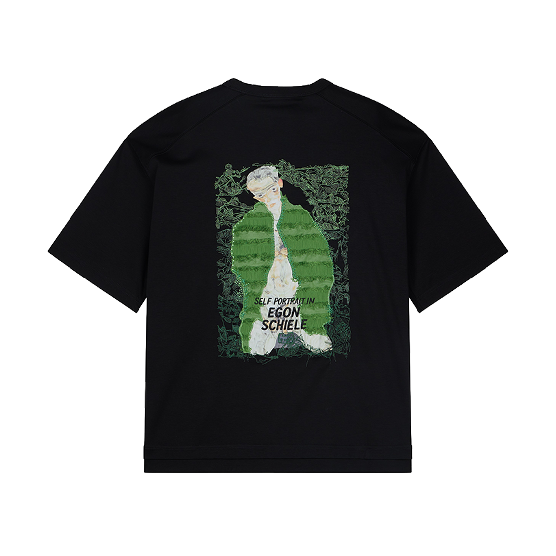 ZI3TS324BK ZIOSONGZIO Schiele Portrait T-Shirt Black