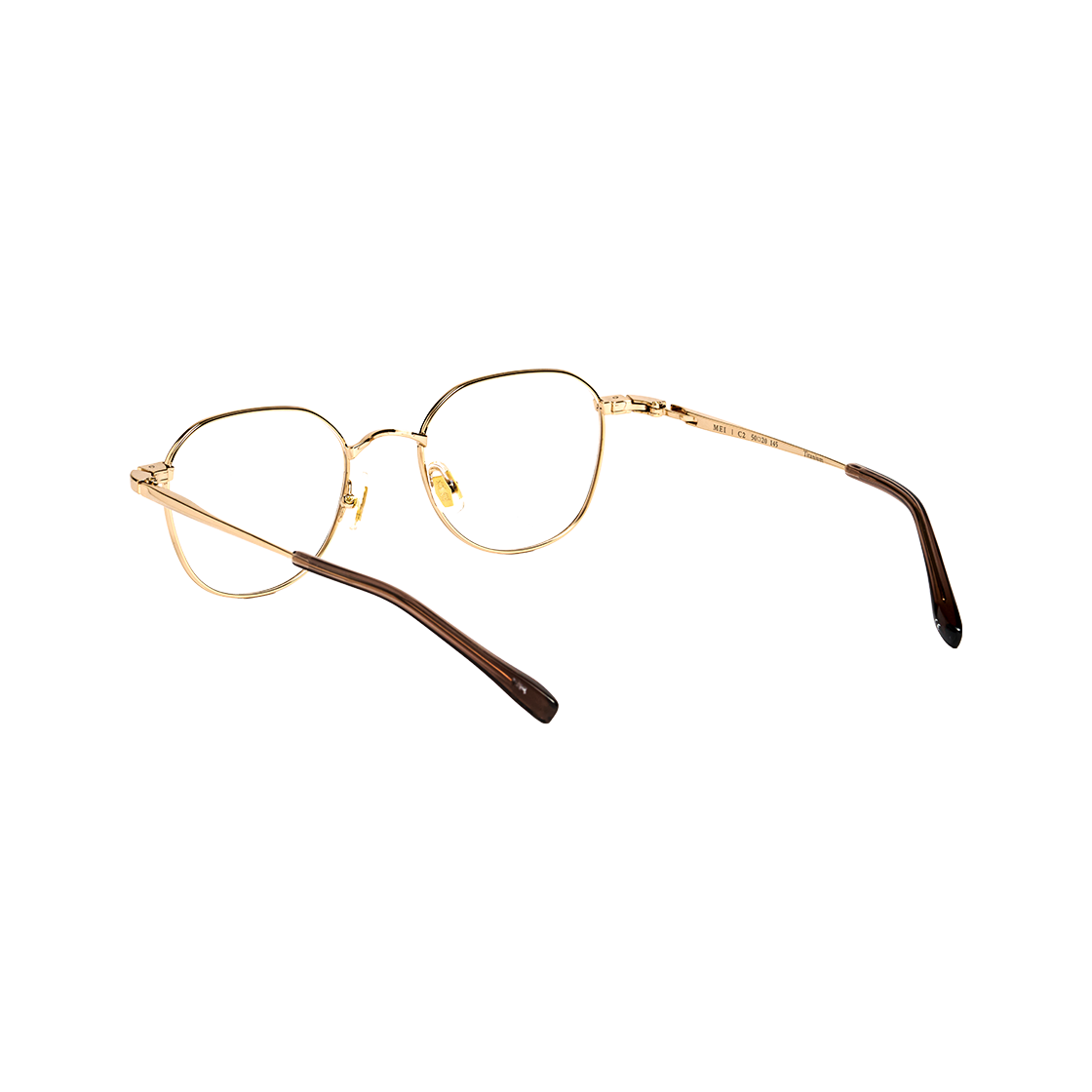 테츠오아이웨어 메이 메탈테 C2 라이트 골드(TETSUO EYEWEAR Mei C2 Light gold) - 3