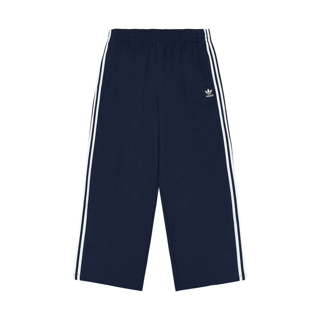 아디다스 아디컬러 배기 핏 파이어버드 트랙 팬츠 나이트 인디고 - KR 사이즈(Adidas Adicolor Baggy Fit Firebird Track Pants Night Indigo - KR Sizing)