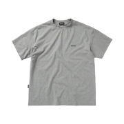 [트리플적립] PACOSPLY Allday Podge Label T-Shirts Melange Grey