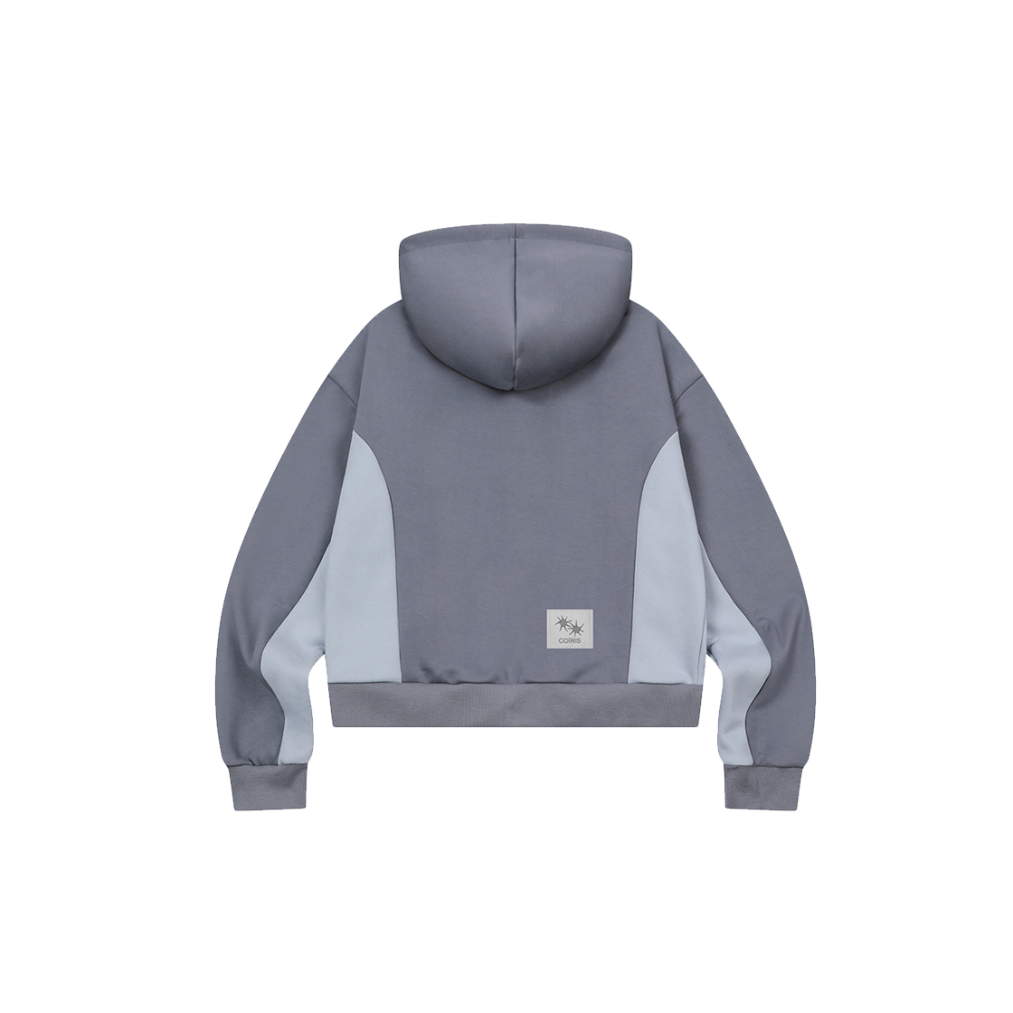 코이리스 비플 셋업 사이드 절개 배색 후드 집업 남녀공용 그레이(Coiris Beeple Set-Up Side Slit Hood Zip Up Unisex Gray) - 2