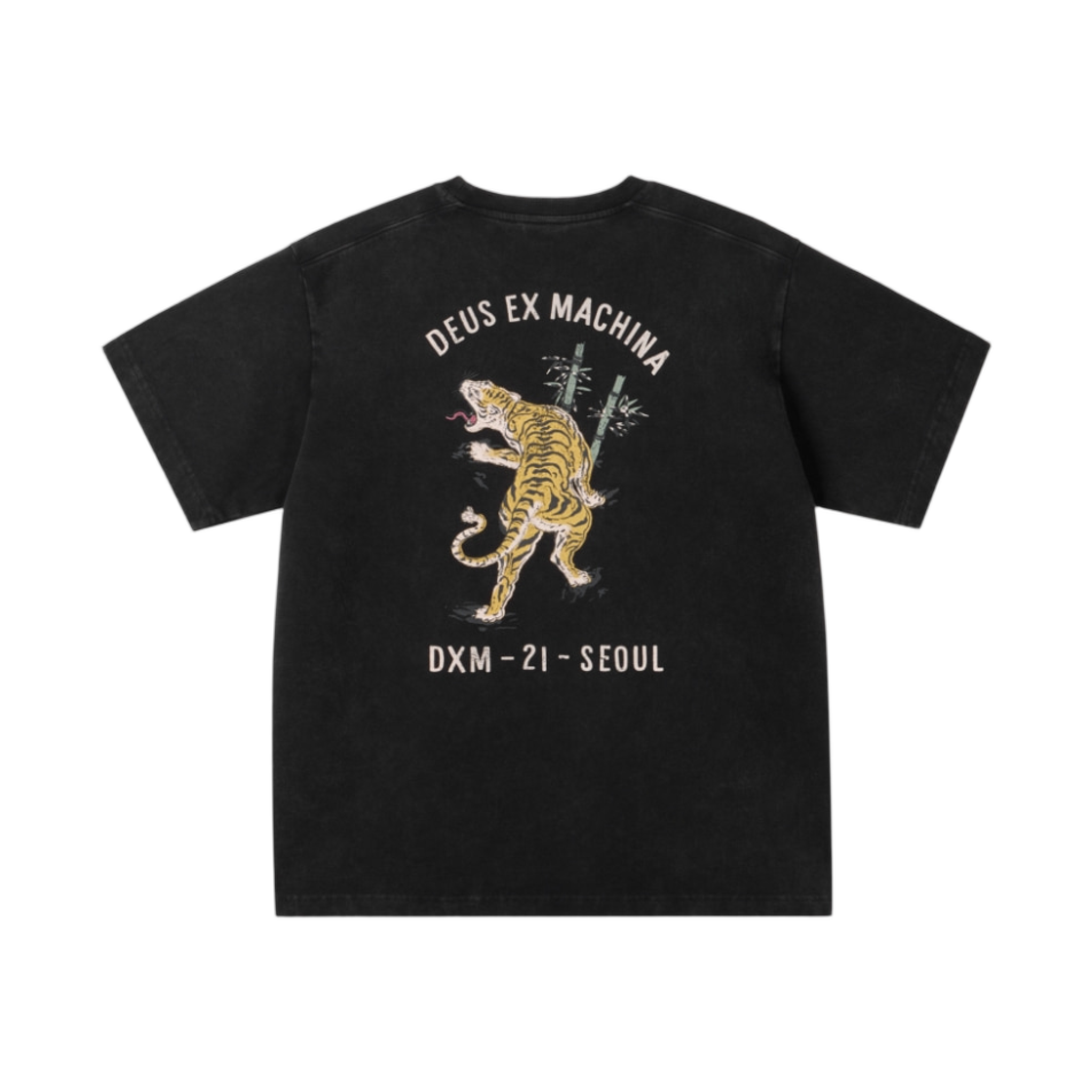 D262UTS265-099 Deus Ex Machina Roar T-Shirt Black