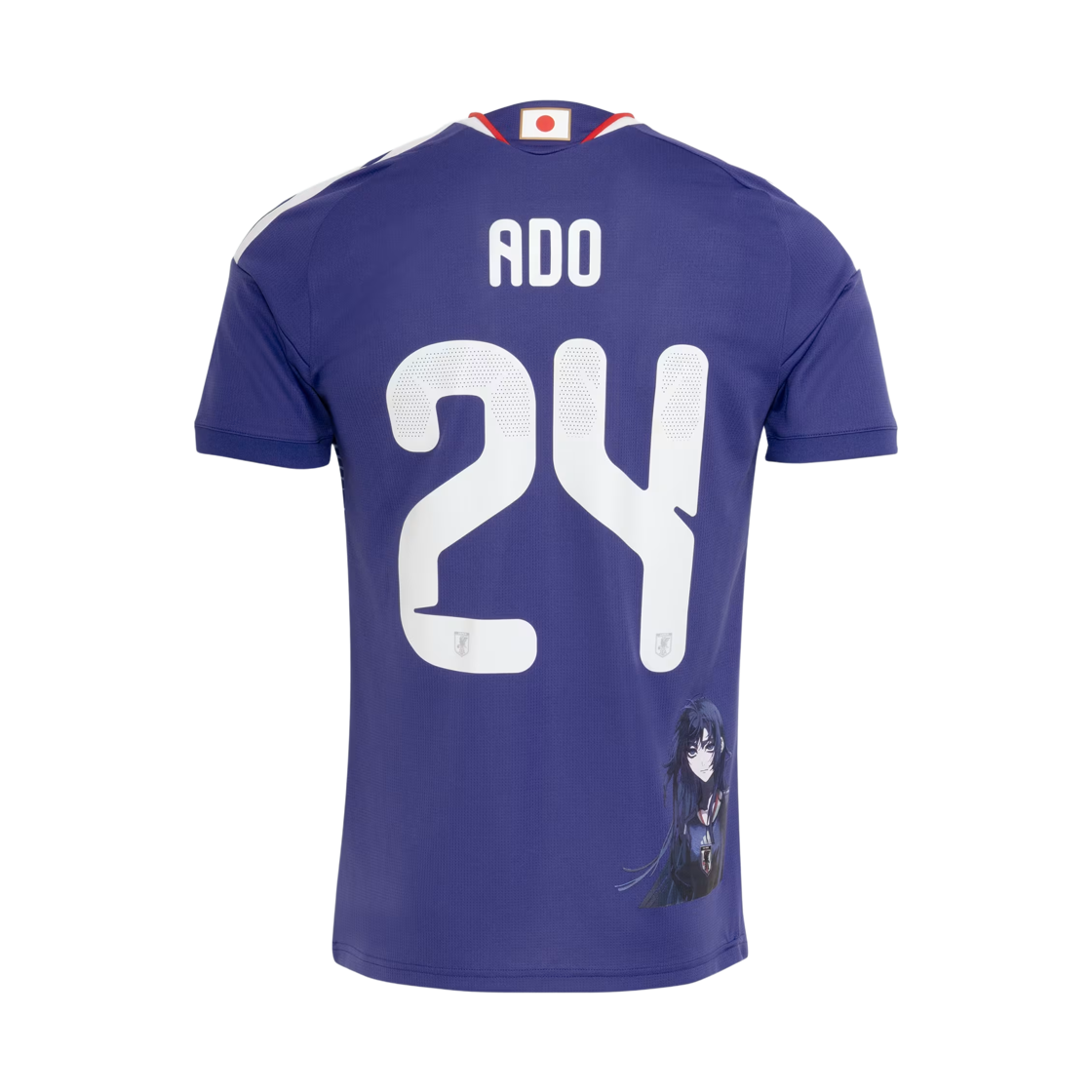 아디다스 일본 내셔널 풋볼 팀 2026 홈 레플리카 저지 아도 재팬 블루 - KR 사이즈(Adidas Japan National Football Team 2026 Home Replica Jersey Ado Japan Blue - KR Sizing) - 2