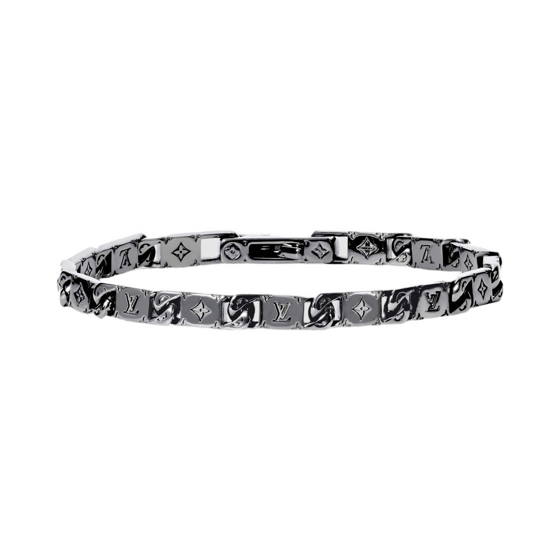 - Louis Vuitton Mini Tied Up Bracelet Ruthenium