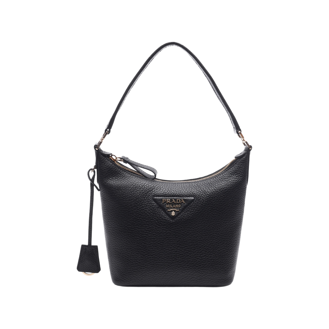 1BC278-2DKV-F0632 Prada Leather Mini Bag Black
