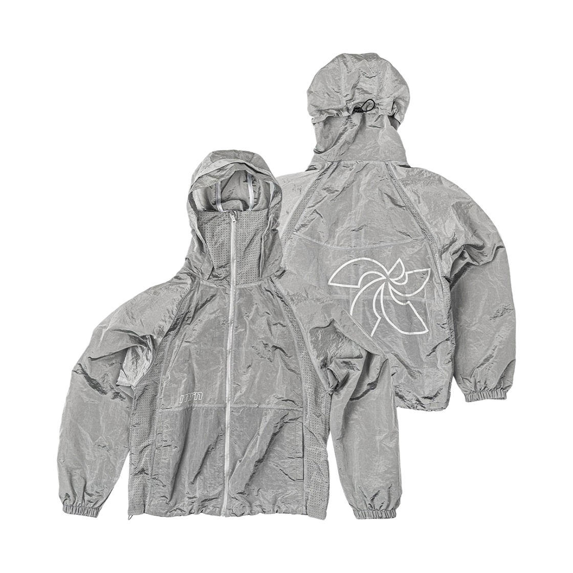 알엔알엔 윈드브레이커 그레이 M(rnrn Windbreaker Grey M)