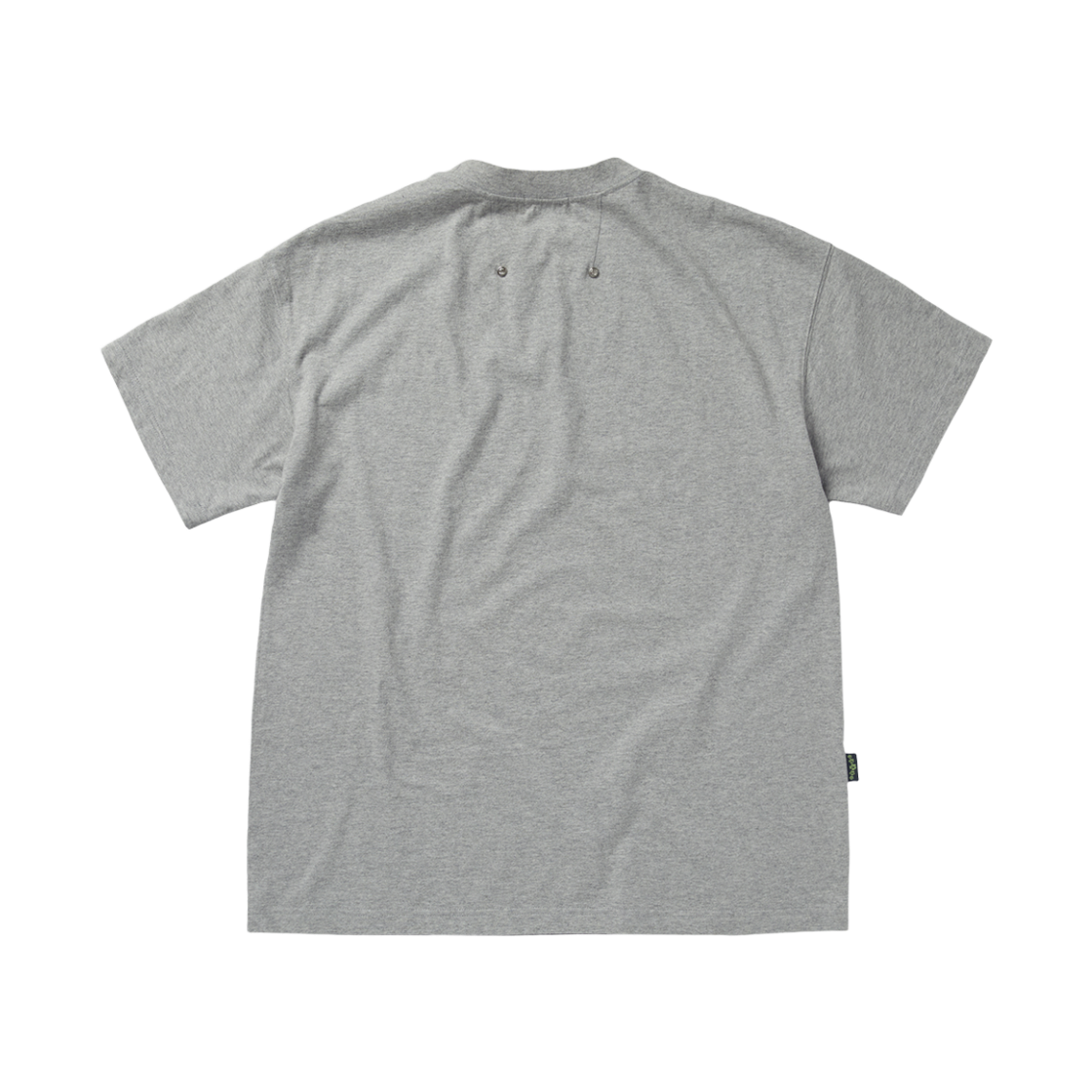 파코서플라이 올데이 팟지 라벨 티셔츠 멜란지 그레이(PACOSPLY Allday Podge Label T-Shirts Melange Grey) - 2