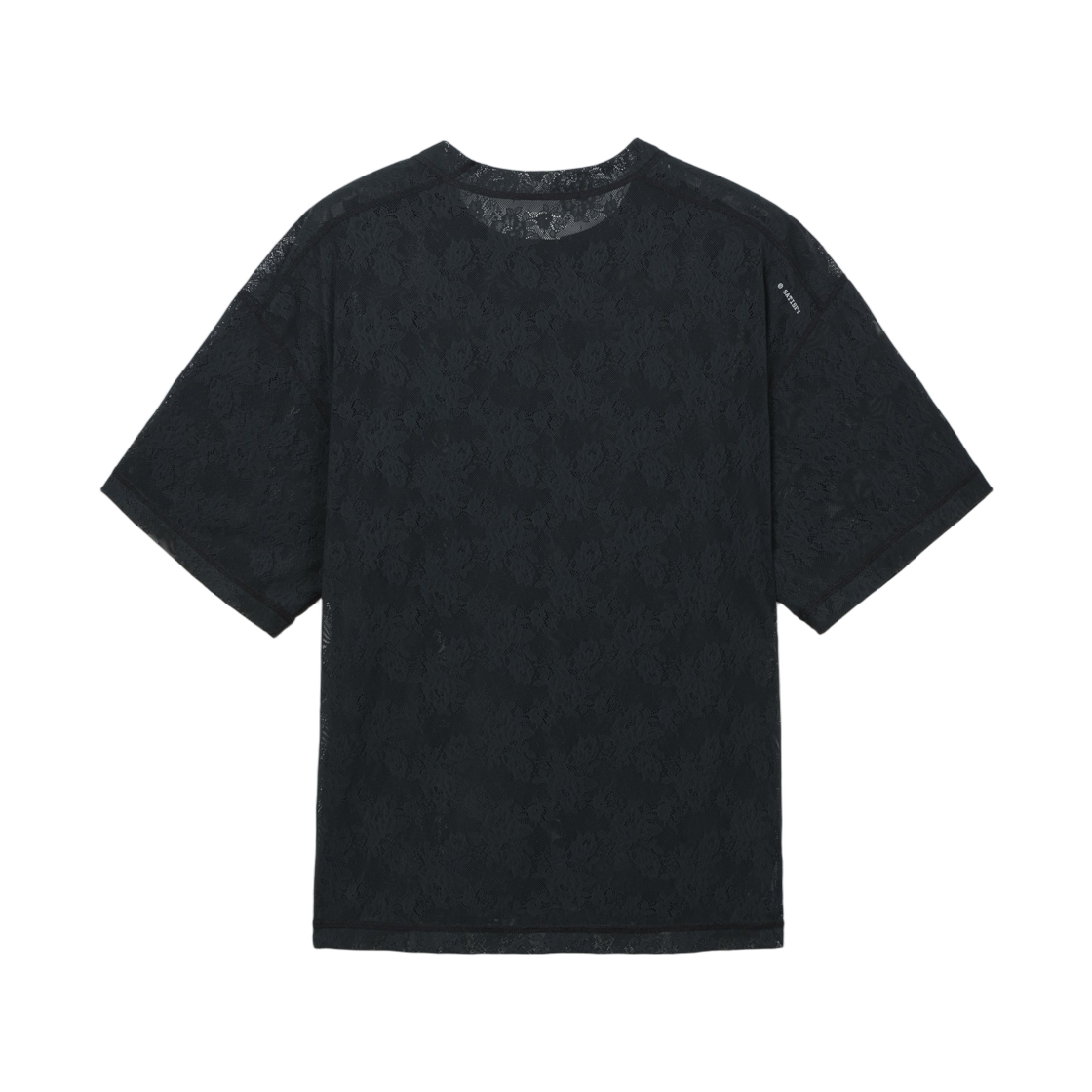 새티스파이 스페이스레이스 티셔츠 블랙(Satisfy Spacelace T‑Shirt Black) - 2