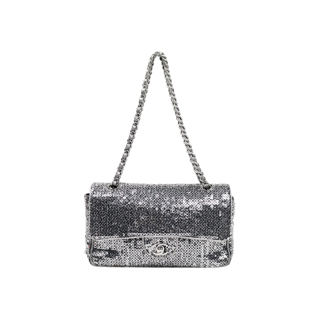 샤넬 스팽글 CC 플랩 체인 숄더백 C-A58581(Chanel Sequin CC Flap Chain Shoulder Bag C-A58581)