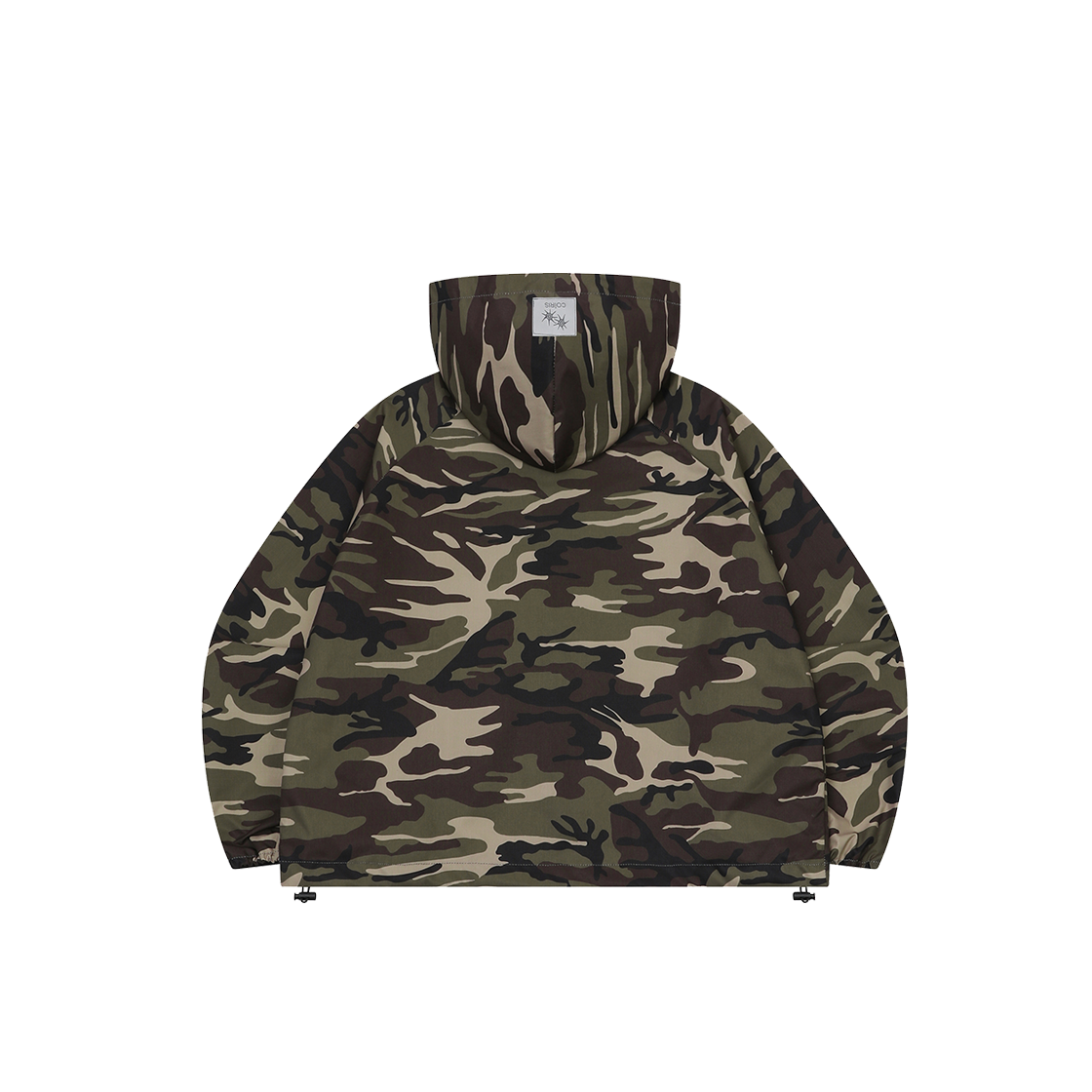 코이리스 마일 카모 후드 바람막이 카모 카키(Coiris Mile Camo Hood Windbreaker Camo khaki) - 2