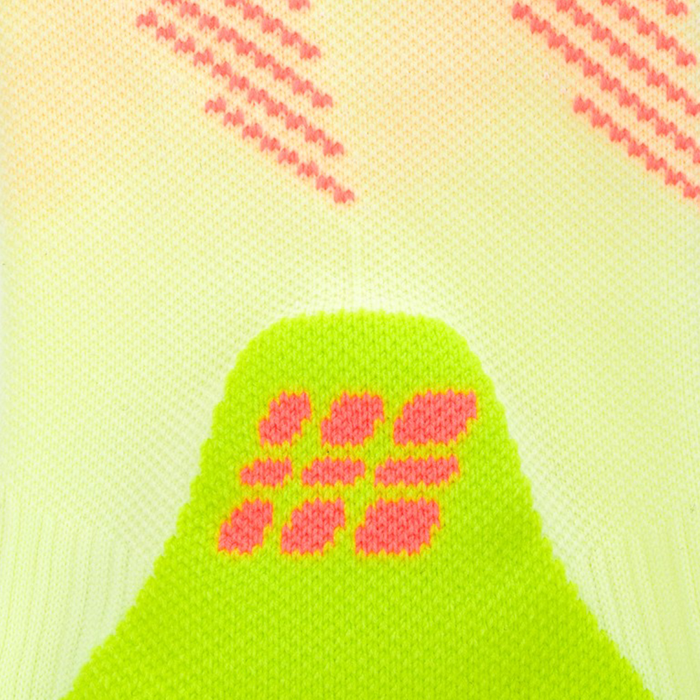 CEP 코어 런 에디션 이립틱 삭스 라임 네온코랄 남성용(CEP Core Run Edt. Elliptic Socks Tall Lime Neon Coral Men's) - 2