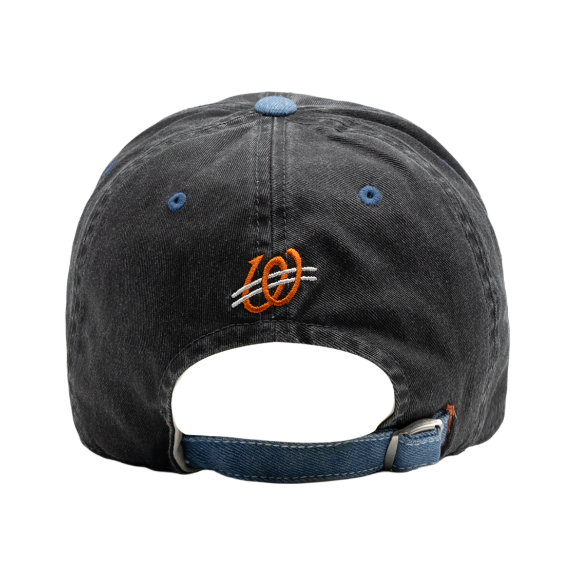 위얼드월드 하트 타워 피그먼트 배색 볼캡 그레이(Weirdworld Heart Tower Pigment Color Block Ball Cap Gray) - 4