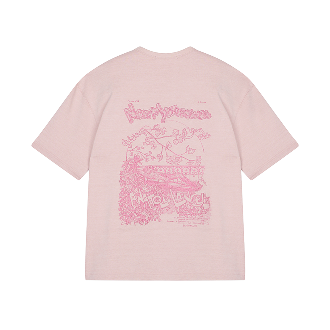ZI3TS372PK ZIOSONGZIO Anatole Artwork T-Shirt Pink
