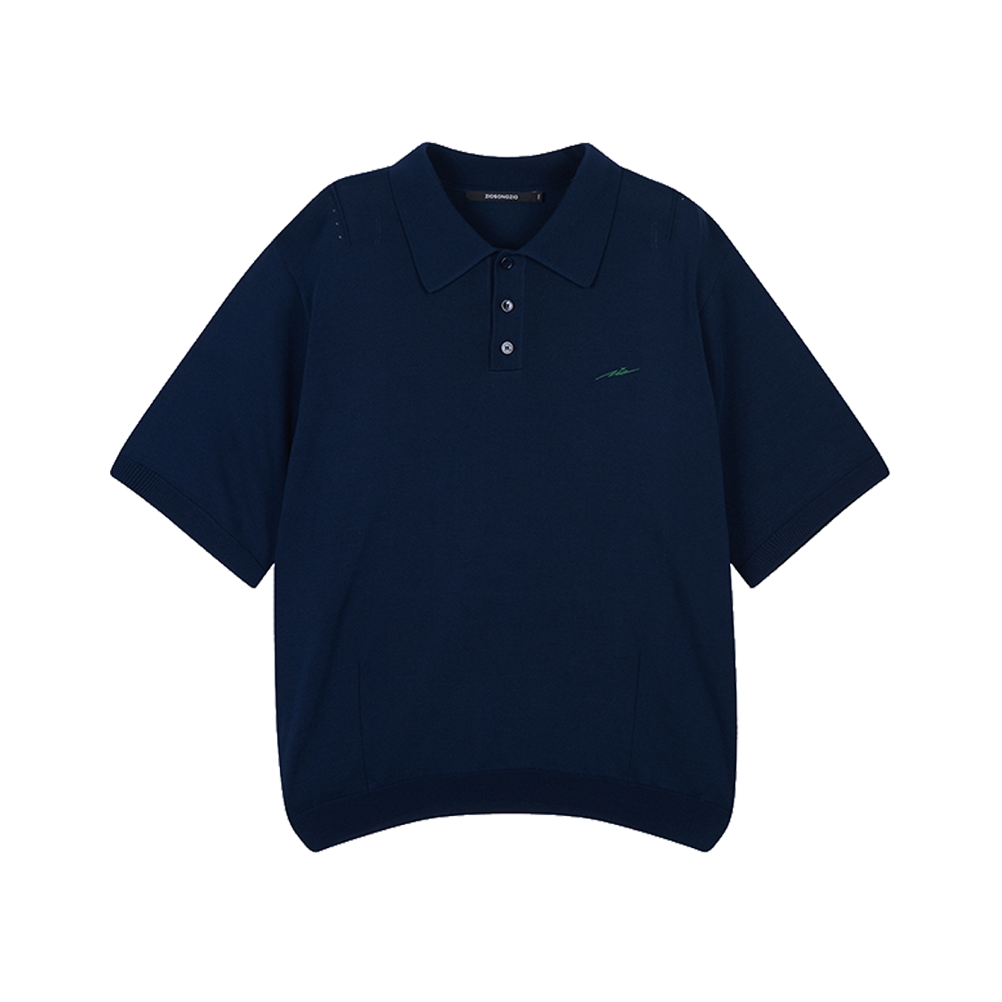 지오송지오 쉴레 포트레이트 카라 니트 네이비 ZI3KT318NY(ZIOSONGZIO Schiele Portrait Collared Knit) - 2