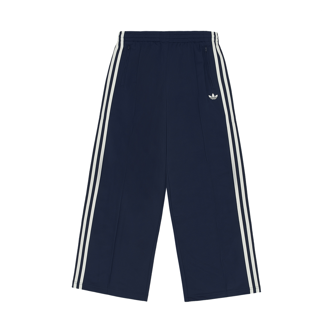 (W) 아디다스 파이어버드 루즈 트랙 팬츠 나이트 인디고 오프 화이트 - US 사이즈((W) Adidas Firebird Loose Track Pants Night Indigo Off White - US Sizing)