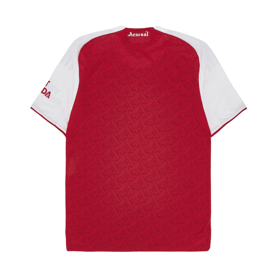 아디다스 아스널 2025/26 홈 어센틱 저지 베러 스칼렛 화이트 - KR 사이즈 (논 마킹 버전)(Adidas Arsenal 2025/26 Home Authentic Jersey Better Scarlet White - KR Sizing (Non Marking Ver.)) - 2