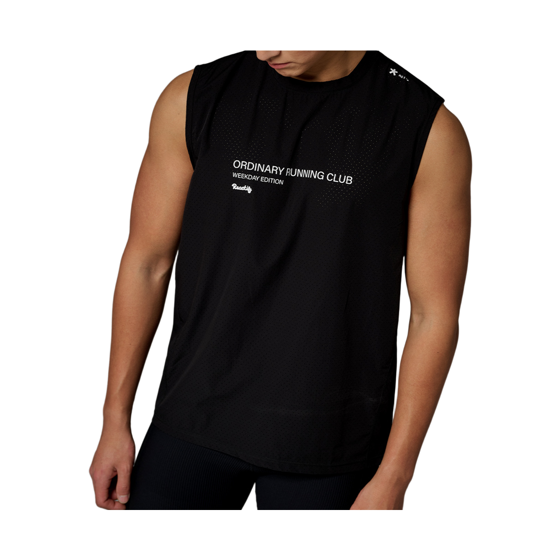 리액티파이 오디너리 메쉬 탱크 블랙(REACTIFY Ordinary Mesh Tank Black) - 4