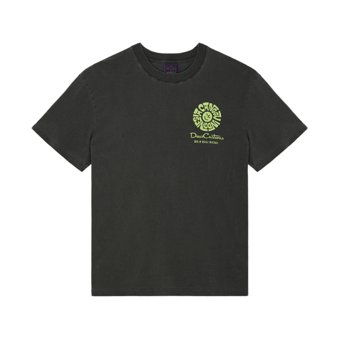 데우스 엑스 마키나 창구 어드레스 티셔츠 차콜(Deus Ex Machina Canggu Address T-Shirt Charcoal) - 2