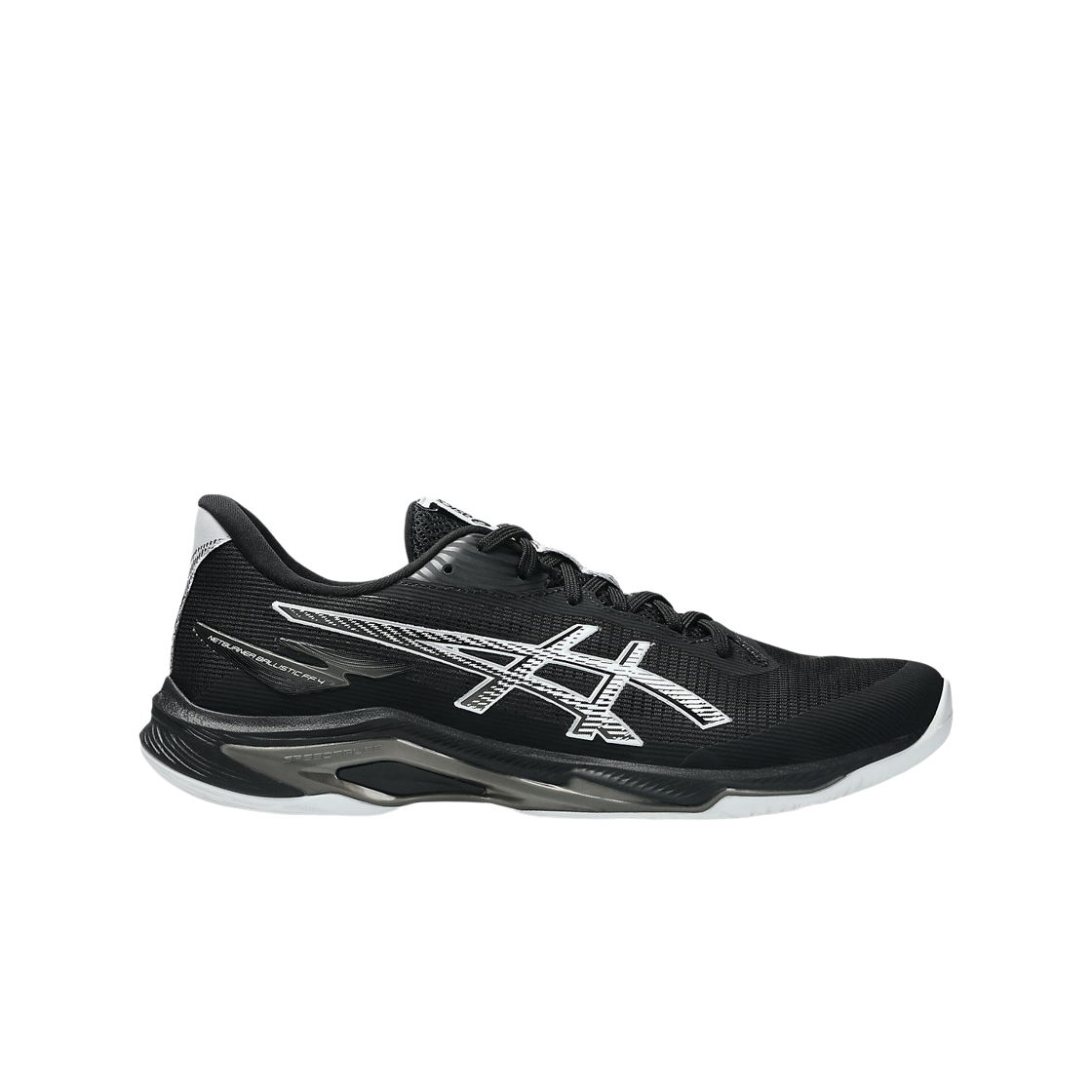 1051A088-001 Asics Netburner Ballistic FF 4 Black White