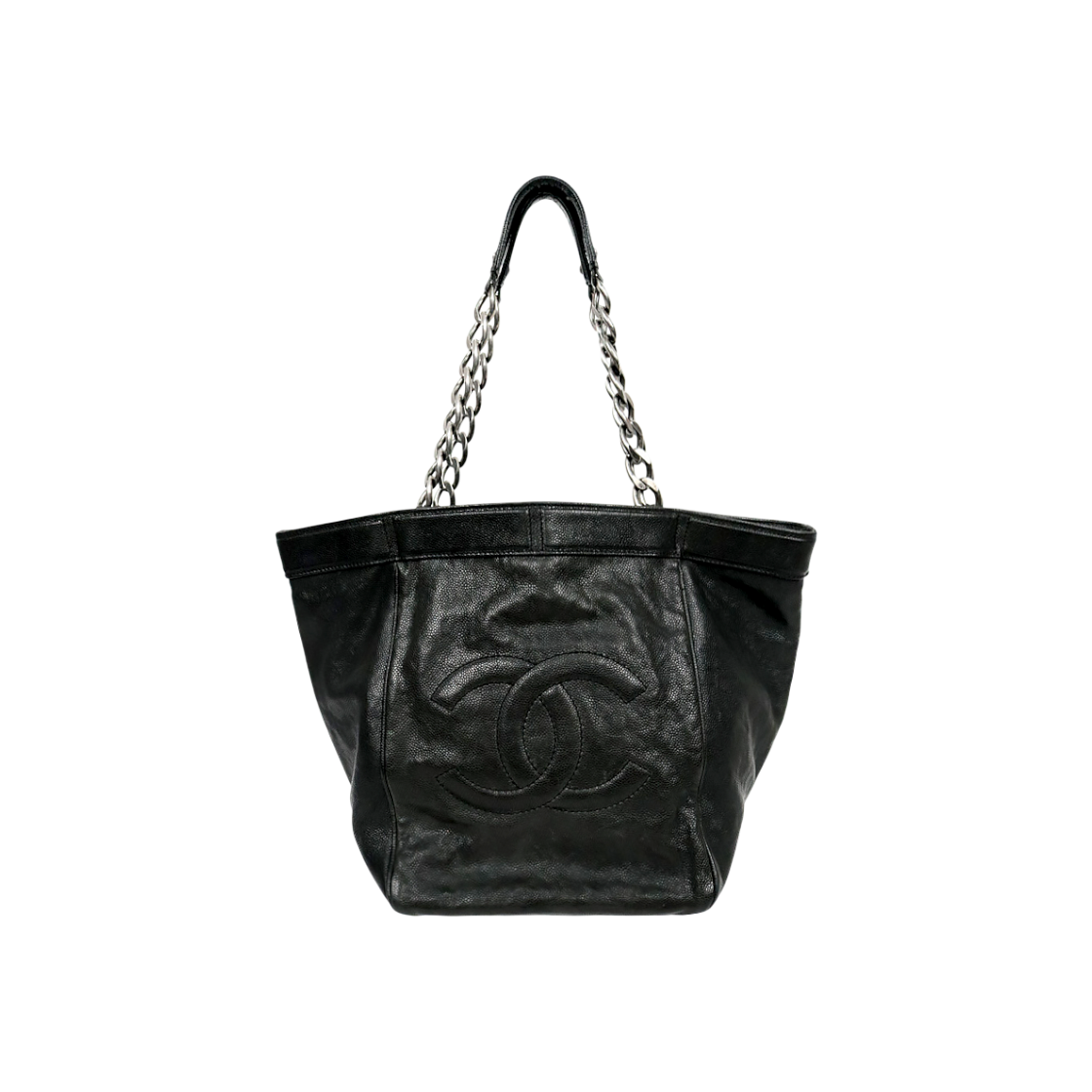 샤넬 블랙 빅 CC 체인 숄더백 A-A59420(Chanel Black Big CC Chain Shoulder Bag A-A59420)