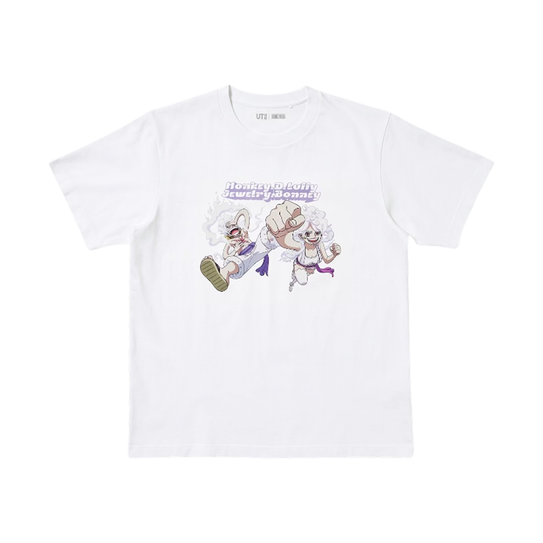 488247-00 Uniqlo UT x One Piece Graphic T-Shirt C White