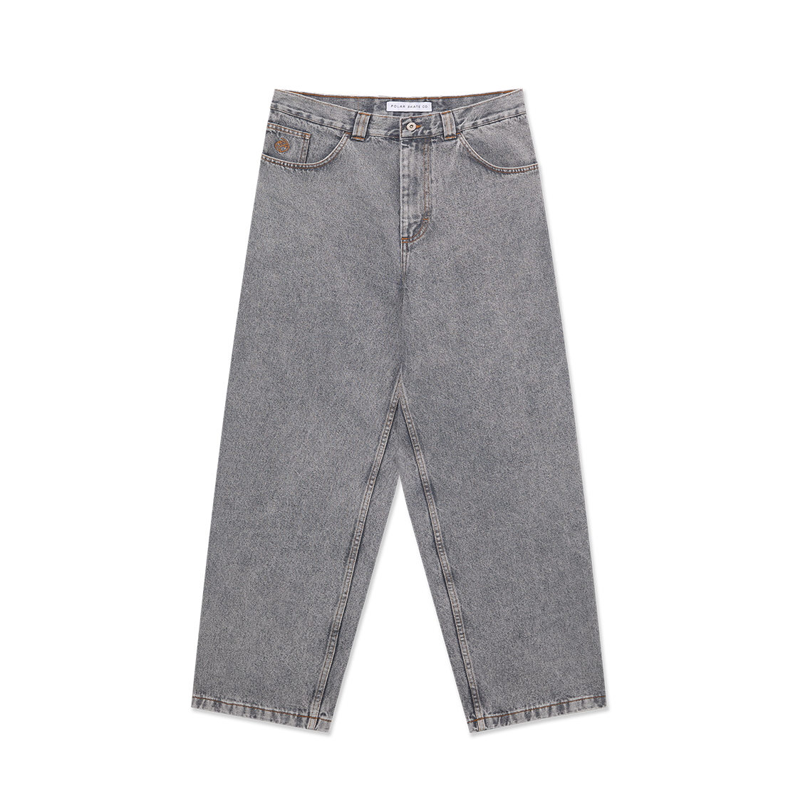P000BLQK Polar Skate Co. Big Boy Pants Washed Graphite