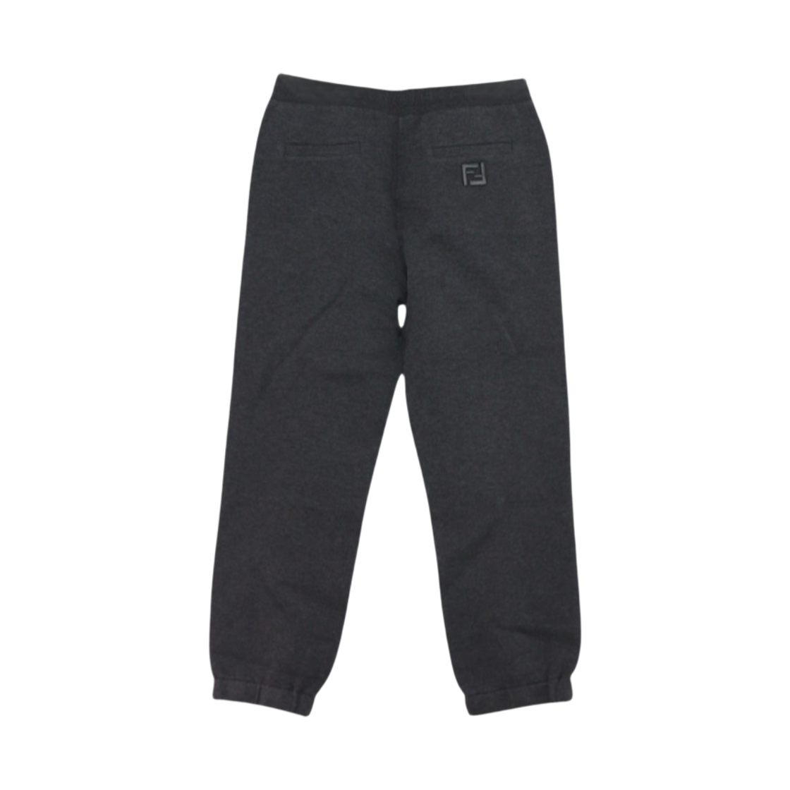 ITWUI4OETSBC Fendi FB0942 Gray Washed Cotton Jogger Pants