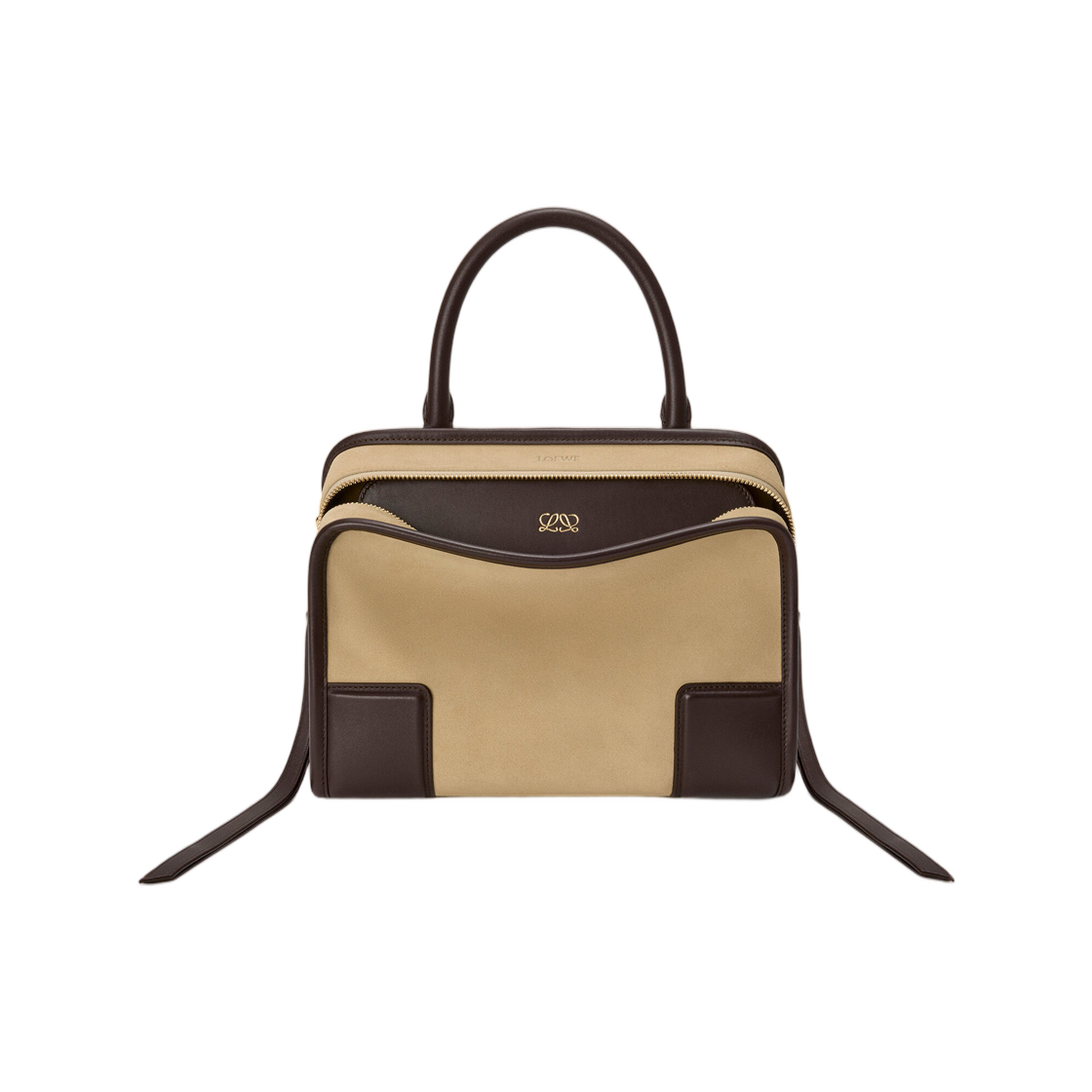 로에베 스몰 아마조나 180 백 스웨이드 오로 쇼꼴라(Loewe Small Amazona 180 Bag in Suede Oro Chocolat)