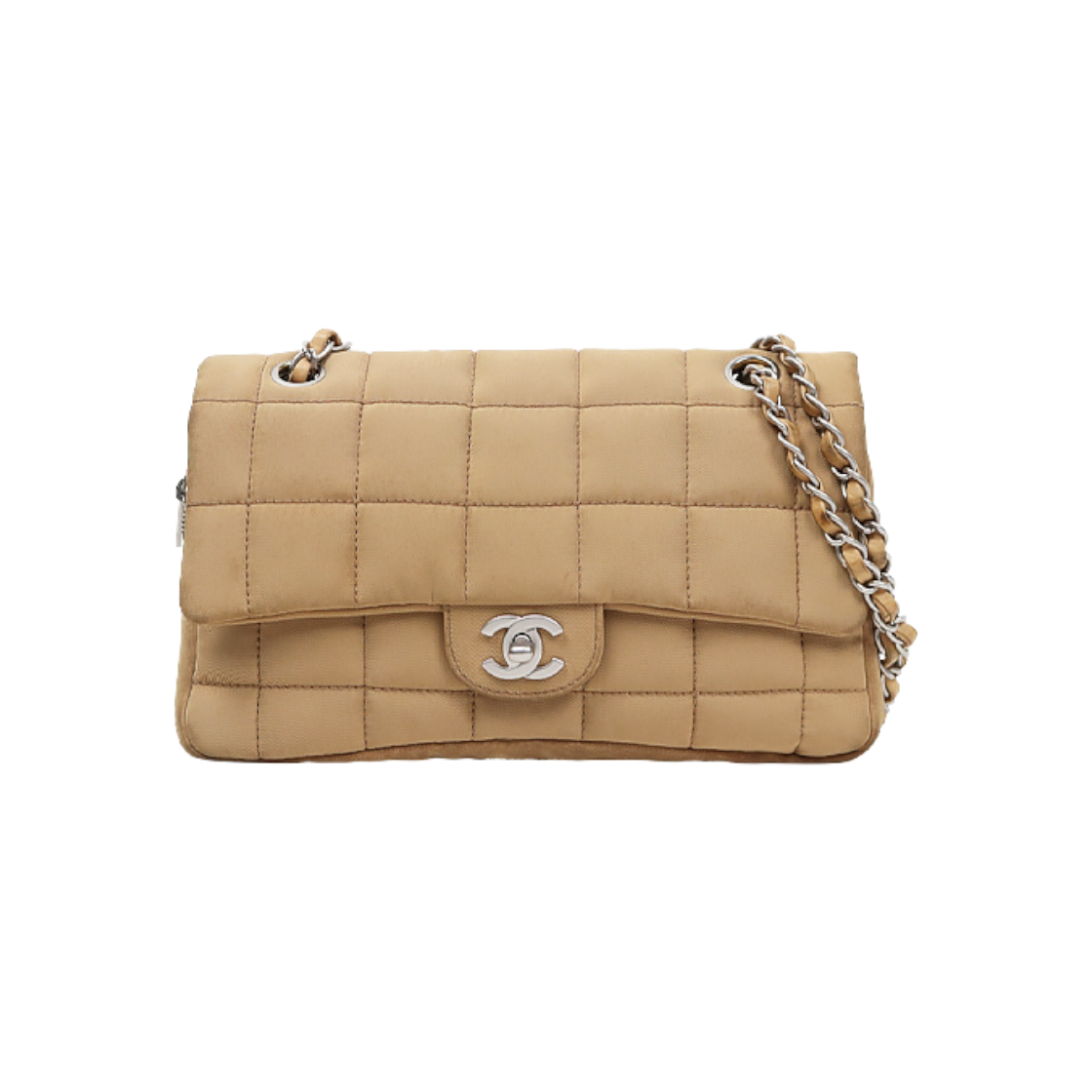 샤넬 베이지 패딩 초코바 숄더백 C-A58487(Chanel Beige Padded Chocolate Bar Shoulder Bag C-A58487)