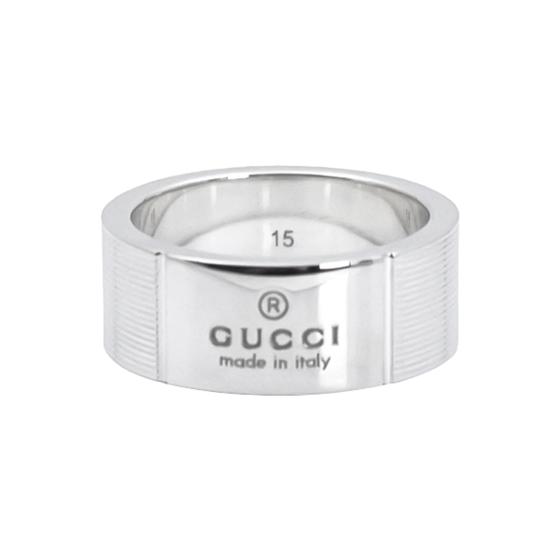 YBC163179001 [20% 쿠폰] (W) Gucci Trademark Ring 925 Sterling Silver