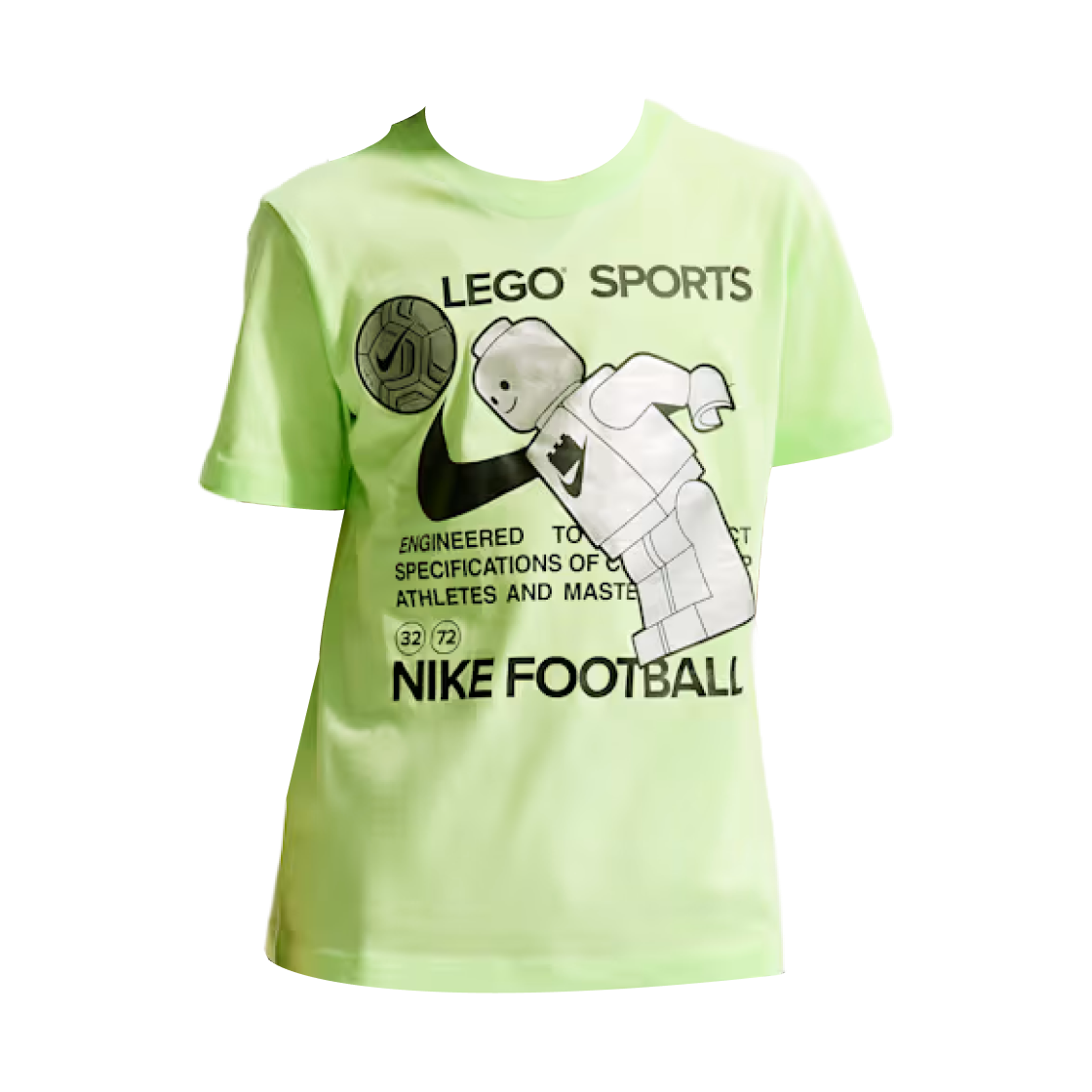 IO2022-360 (Kids) Nike x Lego T-Shirt Light Liquid Lime (IO2022-360)