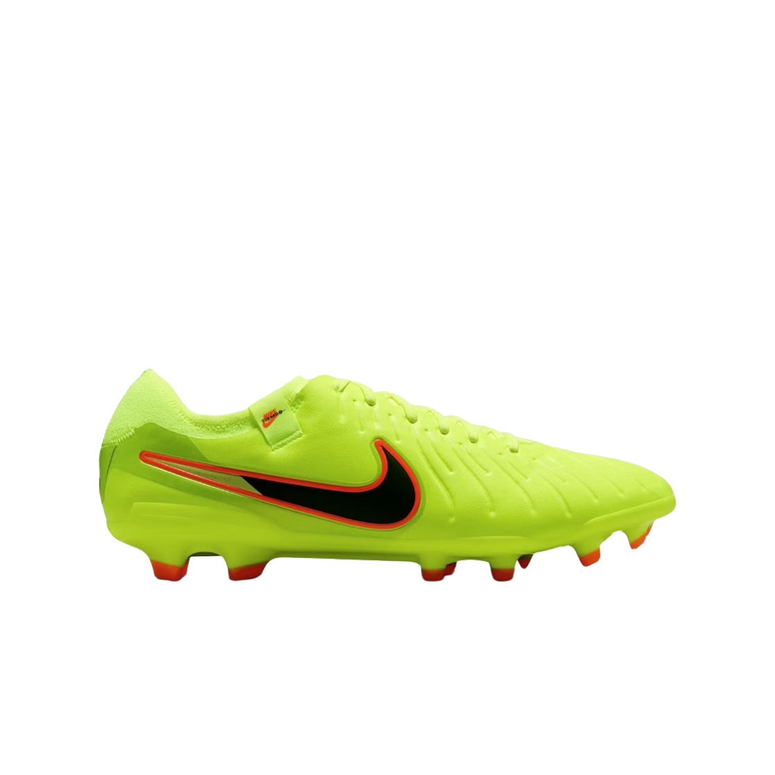 DV4333-701 Nike Tiempo Legend 10 Pro FG Volt Black